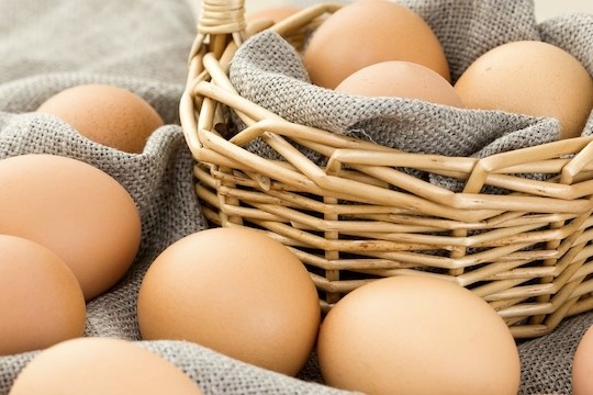 organic eggs