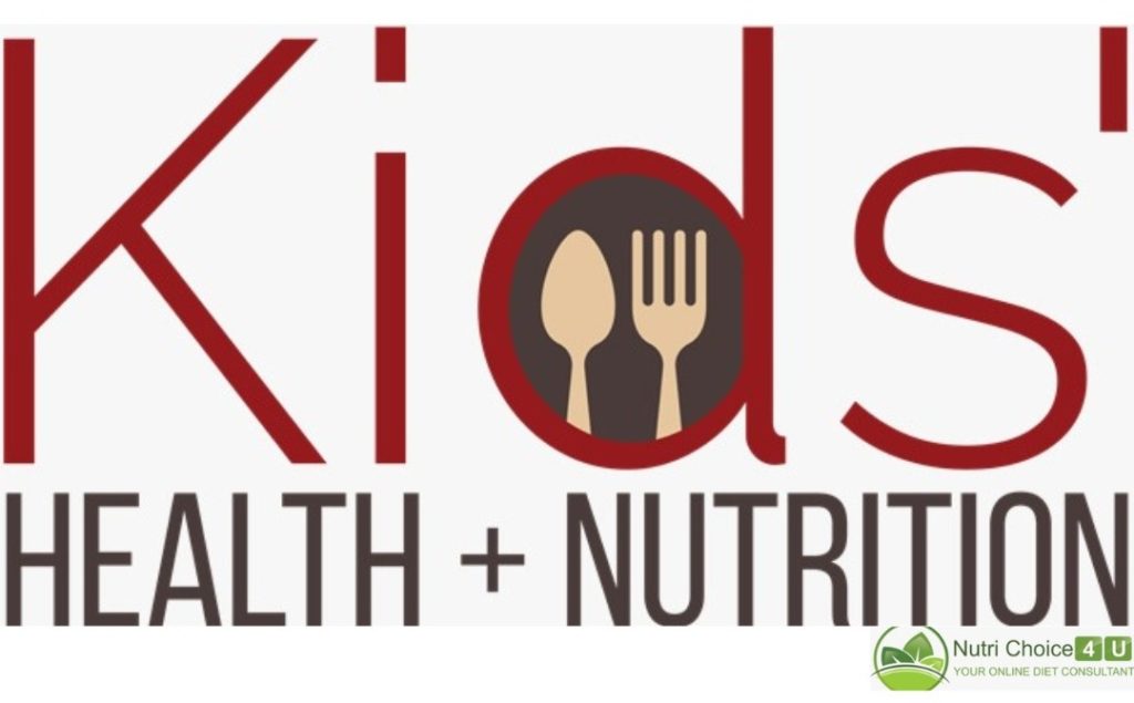 We are discussing about kids Nutrition and how it is healthy for them